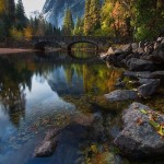 #19 Bridge Across The Merced River, Yosemite, Usa