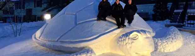Ova braća prave ledene skulpture koje će vas oduševiti