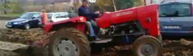 SAMO U HRVATSKOJ: Traktordžija pripremio fenomenalnu osvetu bahatim vozačima! 