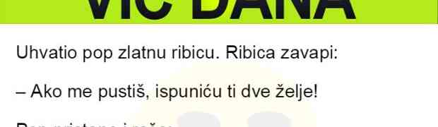 VIC DANA: Uhvatio pop zlatnu ribicu i ono što je zaželio bilo je nevjerovatno!