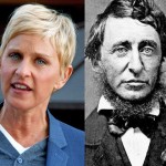 Ellen DeGeneres i Henry David Thoreau