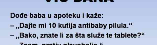 VIC DANA: Antibebi pilule