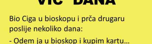 VIC DANA: Ciga u bioskopu