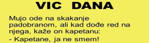 VIC DANA: Mujo skače padobranom