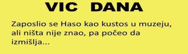 VIC DANA: Haso kustos u muzeju