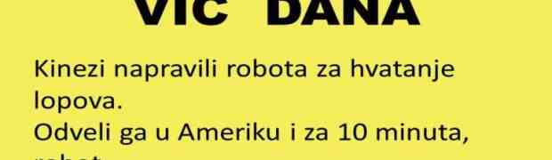 VIC DANA: Robot hvata lopove