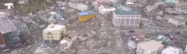 Šokantni snimci napravljeni dronom prikazuju kakvo razaranje i uništenje je iza sebe ostavio uragan IRMA (VIDEO)