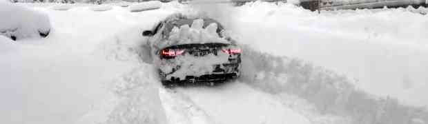 Turčin svima pokazao da i kad je metar snijega, njegov AUDI A5 prolazi BEZ PROBLEMA (VIDEO)
