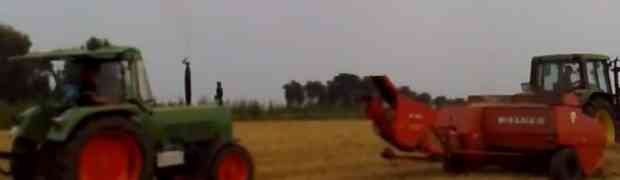 Pogledajte kako poljoprivrednici u Njemačkoj 'utovaraju' bale sijena. Njihova metoda će vas ODUŠEVITI (VIDEO)