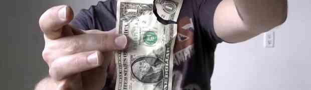 Trik s pocijepanom novčanicom nakon kojeg ćete se UHVATITI ZA GLAVU (VIDEO)